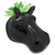 Vaso de Parede Cachepot Hipopótamo Preto Cerâmica - Grande na internet