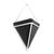 Vaso de Parede Triangular Preto e Branco - Suporte Aramado - comprar online