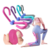 Clipe Tonificador para Malhar Pernas e Braços Yoga e Musculação Rosa