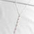 Choker Gravatinha com Zircônias Rosas - comprar online