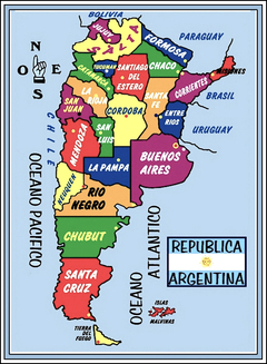 Mapa Argentina COD 1110