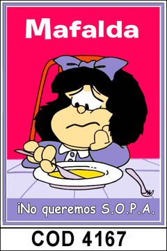 Mafalda Policia COD 4497 en internet