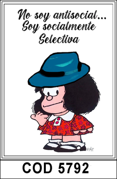 Mafalda Sopa no COD 5768 - ImanesYA