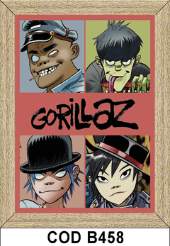 Gorillaz - Cod P425 - ImanesYA