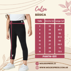 Calza niña hot sale