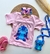 Cropped ou T shirt infantil Stitch