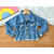 Jaqueta menina jeans STITCH infantil moda blogueirinha - Pirulitando Moda Infantil