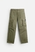 Pantalón cargo relaxed fit ZARA - comprar online