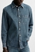 Camisa denim lavada ZARA - comprar online