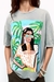 Camiseta efecto lavado estampado ZARA - comprar online