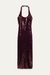 Vestido halter lentejuelas ZARA - comprar online