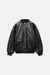 Chaqueta bomber oversize piel ZARA - comprar online