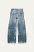 Jeans TRF baggy balloon rotos tiro medio ZARA - CHEQUIA.