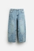 Jeans barrel fit costuras ZARA en internet