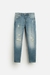 Jeans skinny fit rotos ZARA en internet