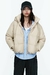 Anorak acolchado efecto piel Wind Protection - ZARA