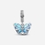 Charm Colgante de Cristal de Murano Mariposa PANDORA - comprar online