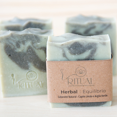 Herba - Equilibrio - sabonete vegetal Capim Limão - Ritual Saboaria