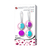 Efectivo: $40.000. PRETTY LOVE KEGEL ORGASMIC BALLS (3,1 cm y 3,6 cm) - BI-014265