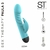 Efectivo: $56.000. ST VIBRADOR RECARGABLE DOBLE PAULA 3 (19 cm x 4 cm) - 19042-3