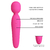 Efectivo: $61.000. PRETTY LOVE SILICONE RECHARGEABLE WAND VIBRATOR (23 cm x 4,8 cm) - BW-055014-1 - comprar online