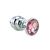 Efectivo: $13.500. STEEL WAVES STRASS ANAL PLUG MEDIUM (8,3 cm x 3,4 cm) - 1956-54 en internet