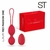 Efectivo: $76.500. ST BOLAS VAGINALES INALAMBRICAS RECARGABLES ONE LUXURY RED PASSION (18,6 cm x 3,6 cm) - ST-KG-0027