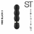 Efectivo: $37.200. ST MINI VIBRADOR RECARGABLE VIBE BLACK 3 (2,8 cm x 12 cm) - SWD503 en internet