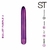 Efectivo: $31.200. ST VIBRADOR RECARGABLE BULLET 2 PURPLE (18,3 cm x 2,5 cm) - VV016C