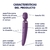 Efectivo: $132.500. SATISFYER WAND-ER WOMEN RECARGABLE (34 cm x 5,68 cm) - SA605