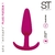 Efectivo: $13.200. ST PLUG ANAL FUCSIA 1 - BY17114