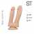 Efectivo: $28.700. ST DILDO DOBLE REAL COCK 18 (19 cm x 3,5 cm / 19 cm x 3 cm) - QY-DH007 - comprar online