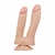 Efectivo: $28.700. ST DILDO DOBLE REAL COCK 18 (19 cm x 3,5 cm / 19 cm x 3 cm) - QY-DH007