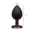 Efectivo: $11.000. SILICONE ANAL PLUG MEDIUM NEGRO (8,2 cm x 3,4 cm) - 1956-34N en internet