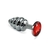 Efectivo: $11.000. STEEL WAVES STRASS ANAL PLUG SMALL (7,4 cm x 2,9 cm) - 1956-53 - comprar online