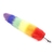 Efectivo: $20.000. STEEL PLUG ANAL ZORRO LONG ARCOIRIS (Total: 43 cm - Plug: 7,5 cm x 2,8 cm) - 1956-07 - OhYes!