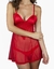 Efectivo: $35.000. BABYDOLL TRANSPARENTE CON PUNTILLA Y TAZA ARMADA - B001 - OhYes!