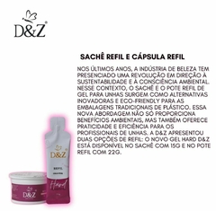 REFIL SACHE GEL D&Z HARD CONTROL 15G - D&M Nails