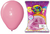 Globo Rosa perlado 12" x25