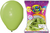 Globo verde manzana perlado 12" x25