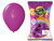 Globo violeta perlado 12" x25