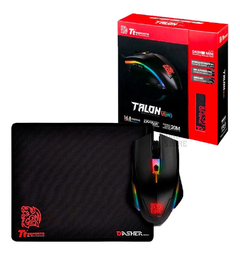 Combo Mouse Gamer + Pad Thermaltake Talon Elite Rgb 5000 Dpi