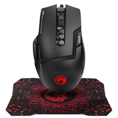 Combo Mouse + Pad MARVO M355+G1P 6400 DPI 9 BOT