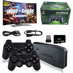 Consola Retro Game Stick - 2.4G Wireless Controller Gamepad 4K Game Stick