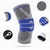 Joelheira Compressão Estabilizador Esportivo Silicone Spring Knee Pad Gel Suporte para Joelho - comprar online