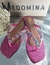 Chinelo Glitter Rosa Medomina