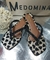 Chinelo oncinha preto Medomina - comprar online