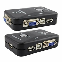 Imagem do Chaveador Switch Kvm + 2 Usb Monitor Mouse Cpu