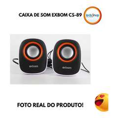 Imagem do CAIXA DE SOM 2.0 PARA PC EXBOM CS-89