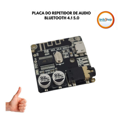 Imagem do Mini Modulo Placa Receptor Bluetooth 5.0 Áudio Mp3